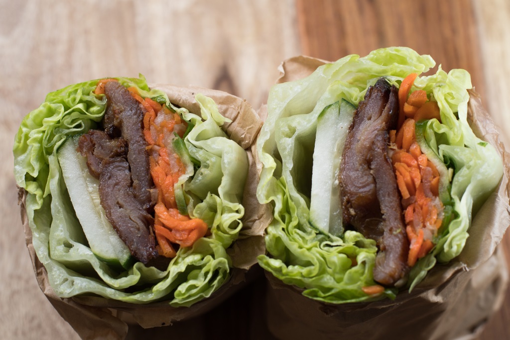 S2. HONEY GLAZED PORK (Lettuce wrap option)